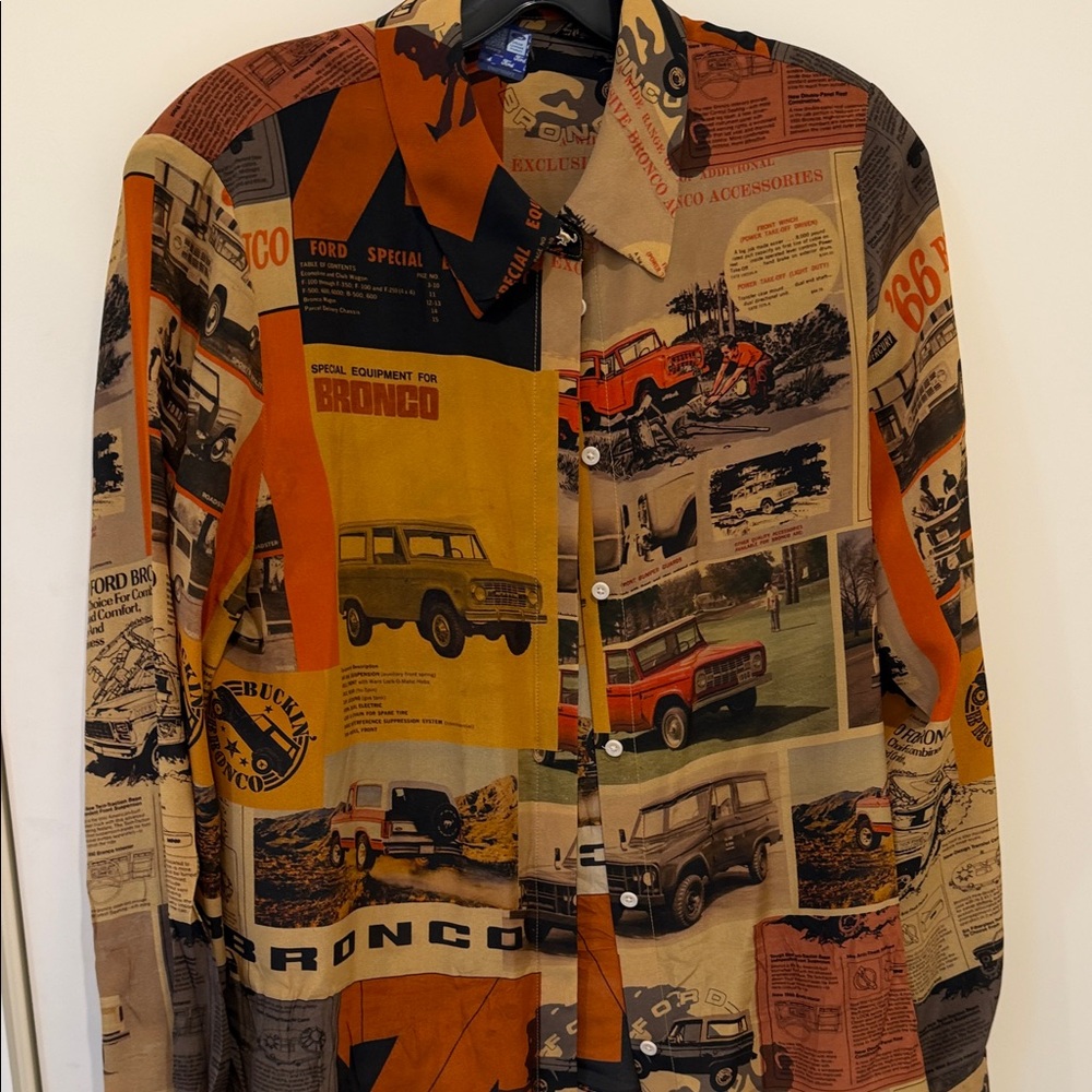 Bronco inspired blouse